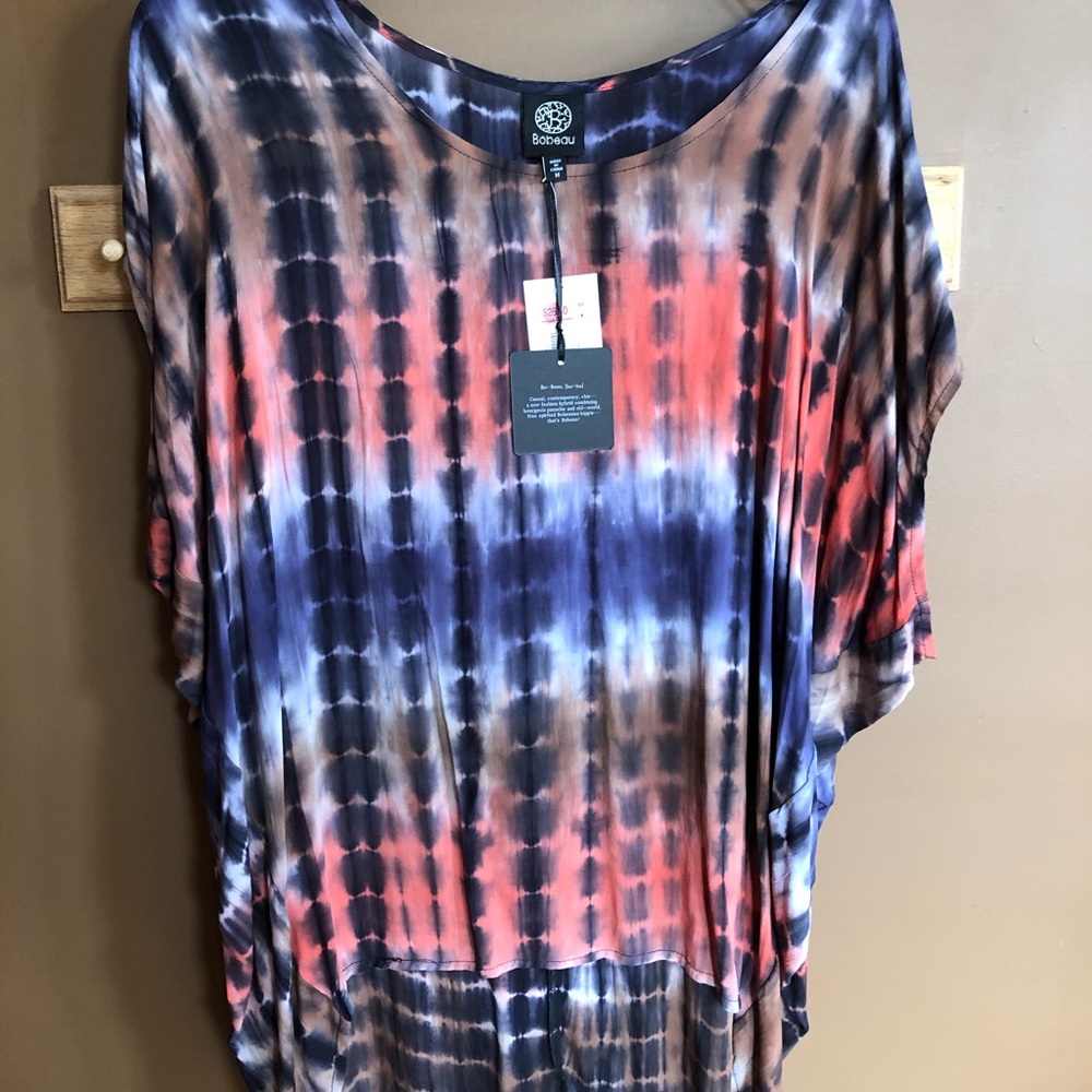 Tie-dyed top